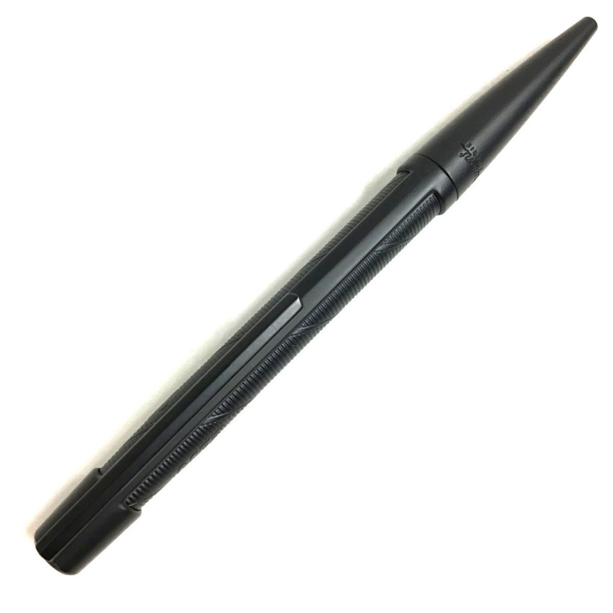  превосходный товар VS.T.Dupontes*te-* Dupont Defi 007 доступ коллекция кручение тип шариковая ручка черный . производства кисть регистрация проверка * с футляром 