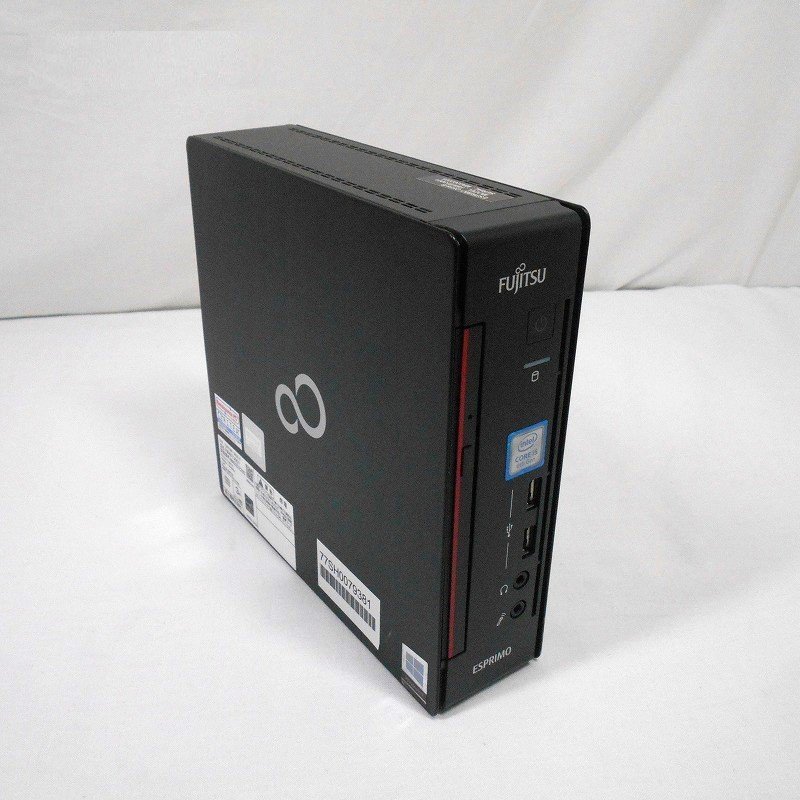 FUJITSU ESPRIMO Q558/B Core i5-9500T 2.2GHz/8GB/SSD256GB/DVDマルチ