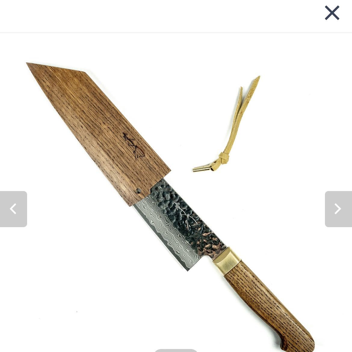 新品 oldmountain knifegallery 柴田崇行 名包丁-