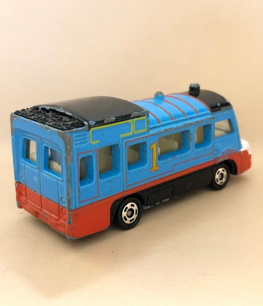 ドリームトミカ　トーマスバス　No.156　ミニカー　Dream TOMICA　同梱可 THOMAS BUS (Mmgc_kmtt)_画像2