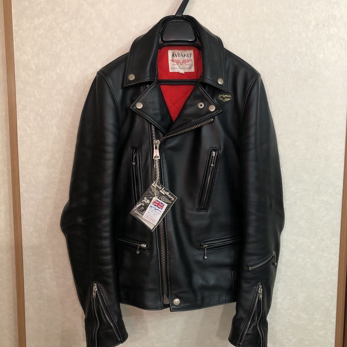 Lewis Leathers Lightning 402T 32 ルイスレザー ライトニング 402T タイトフィット カウハイド_画像1