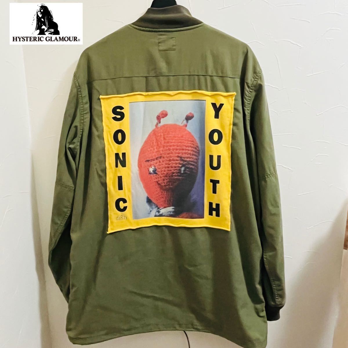 HYSTERIC GLAMOUR ヒステリックグラマー野口強　SONIC YOUTHジャケット　木村拓哉着用　ソニックユース　キムタク