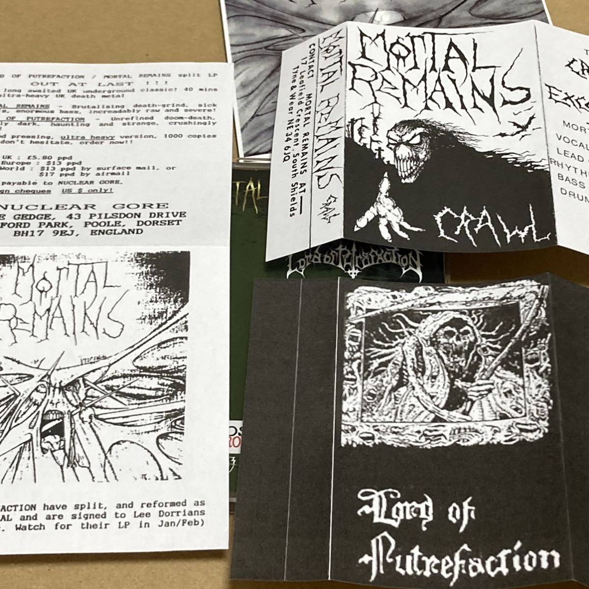 Lord of Putrefaction Mortal Remains CDr 2枚組 death doom metal デスメタル ドゥーム electric wizard napalm death bolt thrower_画像5
