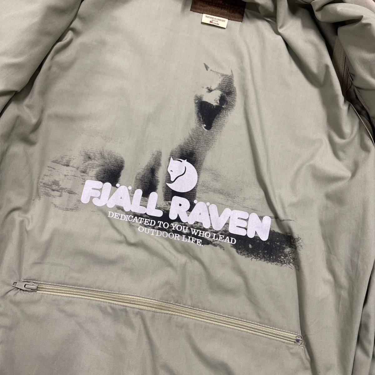 90's レア FJALL RAVEN フェールラーベン マルチポケット ジャケット 2way ベスト 袖取り外し可 アウトドア ヴィンテージ_画像5