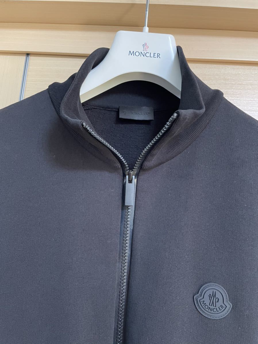 最終値下げ☆新品試着のみ☆国内正規品モンクレール袖ロゴトラックジャケット黒L☆MONCLER☆
