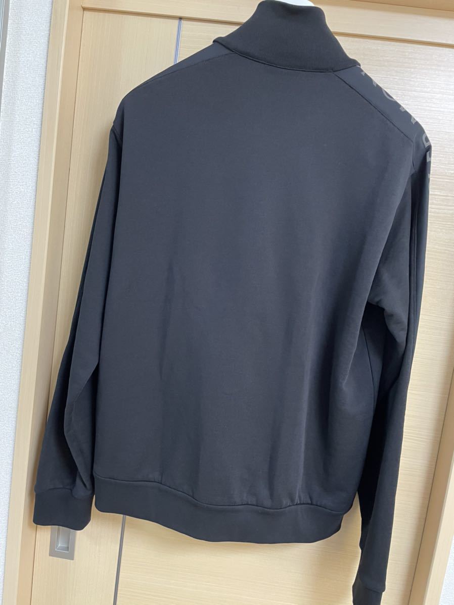 最終値下げ☆新品試着のみ☆国内正規品モンクレール袖ロゴトラックジャケット黒L☆MONCLER☆