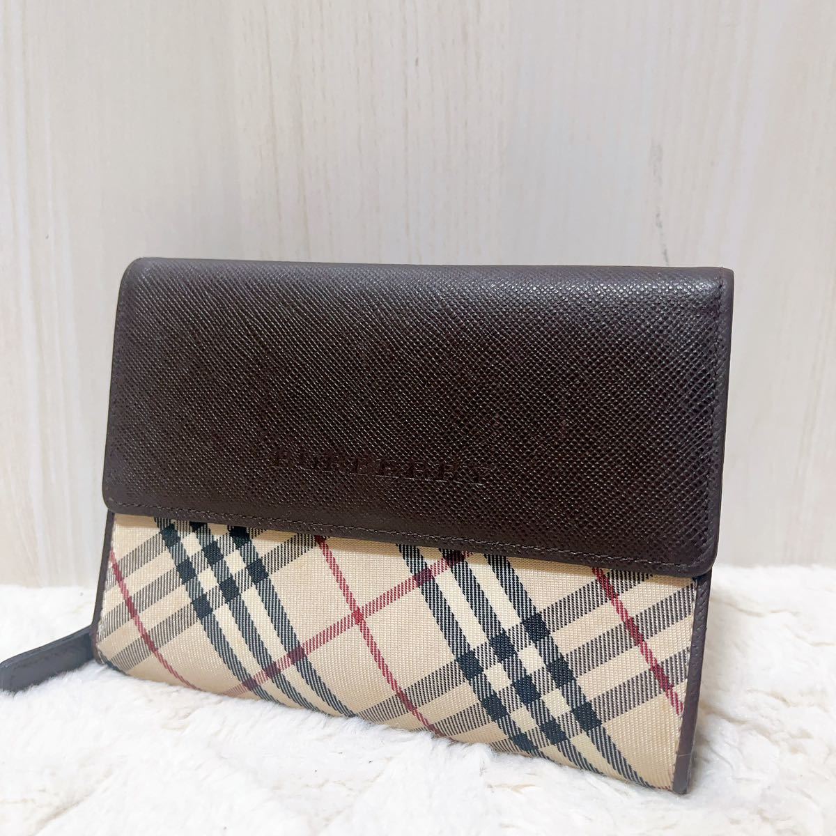 うのにもお得な バーバリー BURBERRY ノバチェック 小銭入れ カード