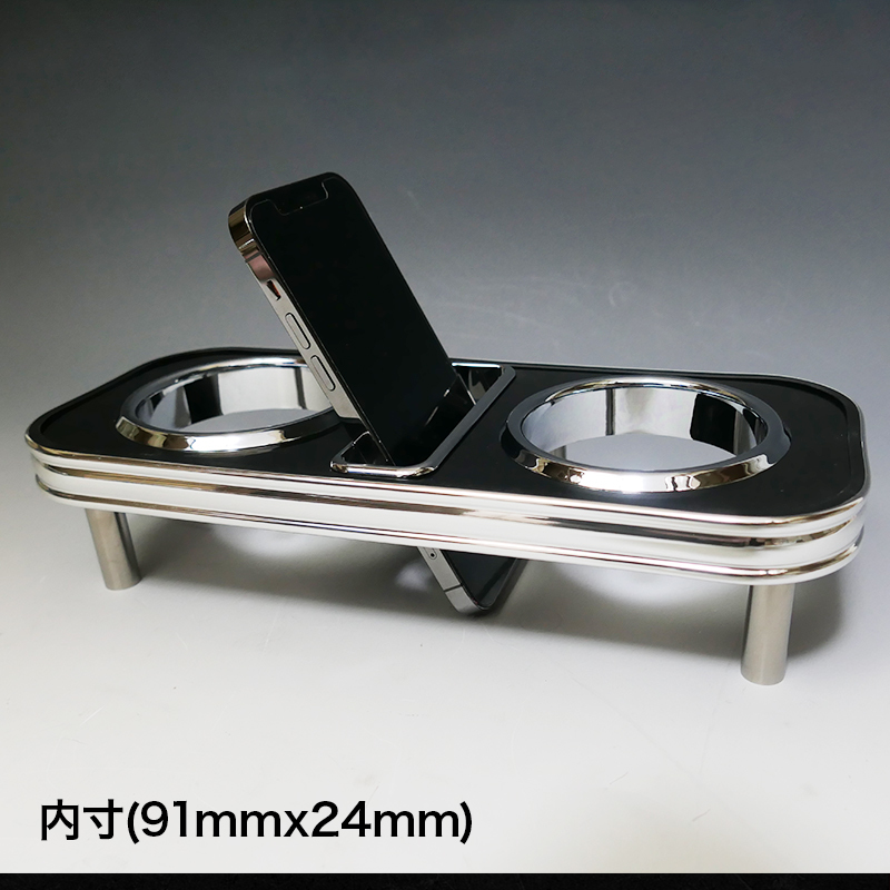 携帯ホルダー付22色シエンタ(03/9～)フロントテーブル iPhone対応可_画像9