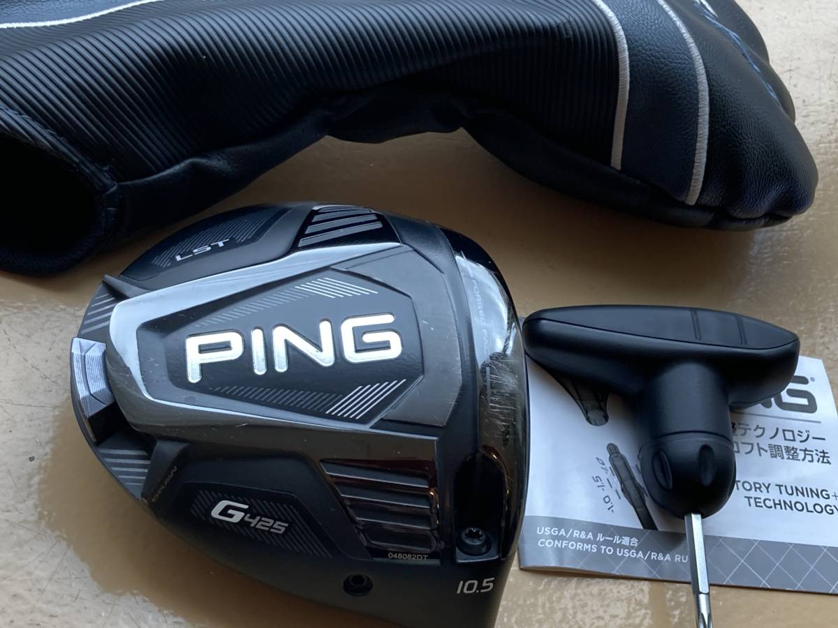 PING 日本仕様 G425 LST 10 5度 ヘッドカバー＆レンチ付き Yahoo