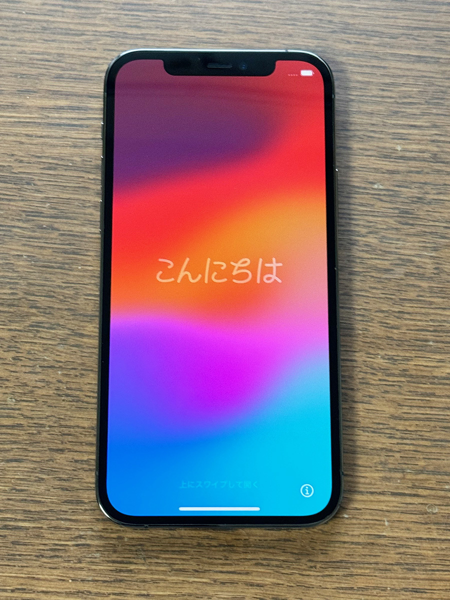 香港版 iPhone 12 Pro 256GB グラファイト シャッター音無し 物理