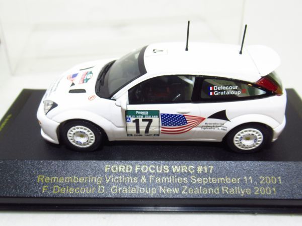 ixo イクソ FORD FOCUS WRC #17 ミニカー　1/43 [Dass1022]_画像9