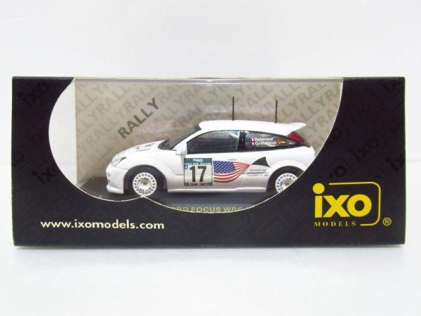 ixo イクソ FORD FOCUS WRC #17 ミニカー　1/43 [Dass1022]_画像1