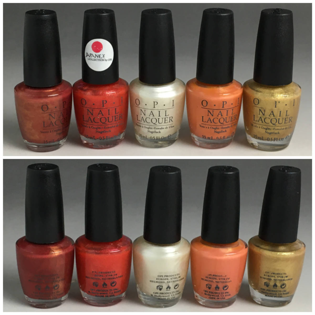 KI22/86　未使用 OPI ネイルラッカー 15ml 20色セット ネイルカラー マニキュア ポリッシュ サロン セルフ ラメ パール フレンチ ③◆_画像4