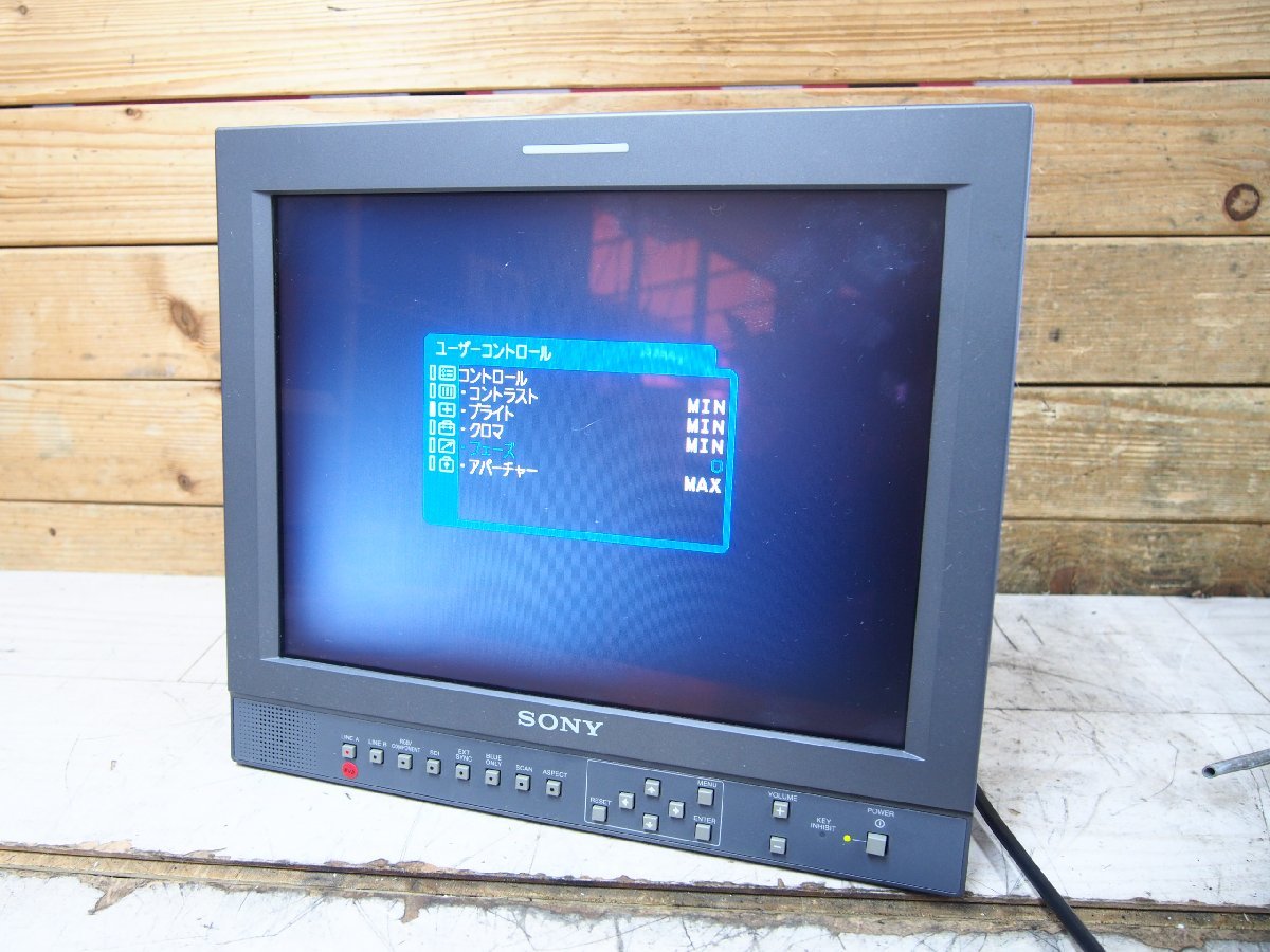 豪奢な LCD ソニー SONY ☆【1H1003-21】 MONITOR ジャンク LMD-1420