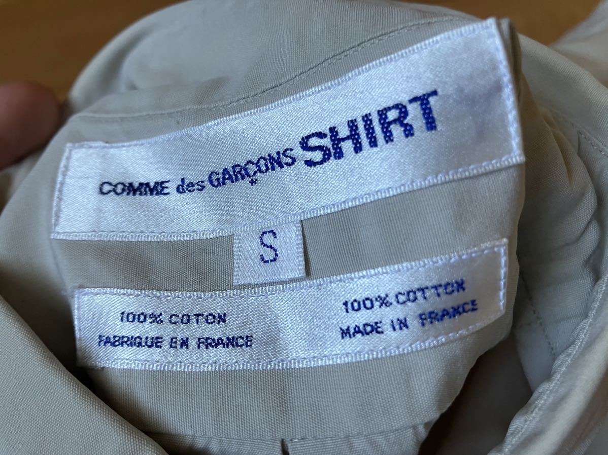 コムデギャルソン shirt ベージュボタンダウンシャ COMME des GARONS COMME des GARCONS 長袖シャツ ジュンヤ　junya_画像5