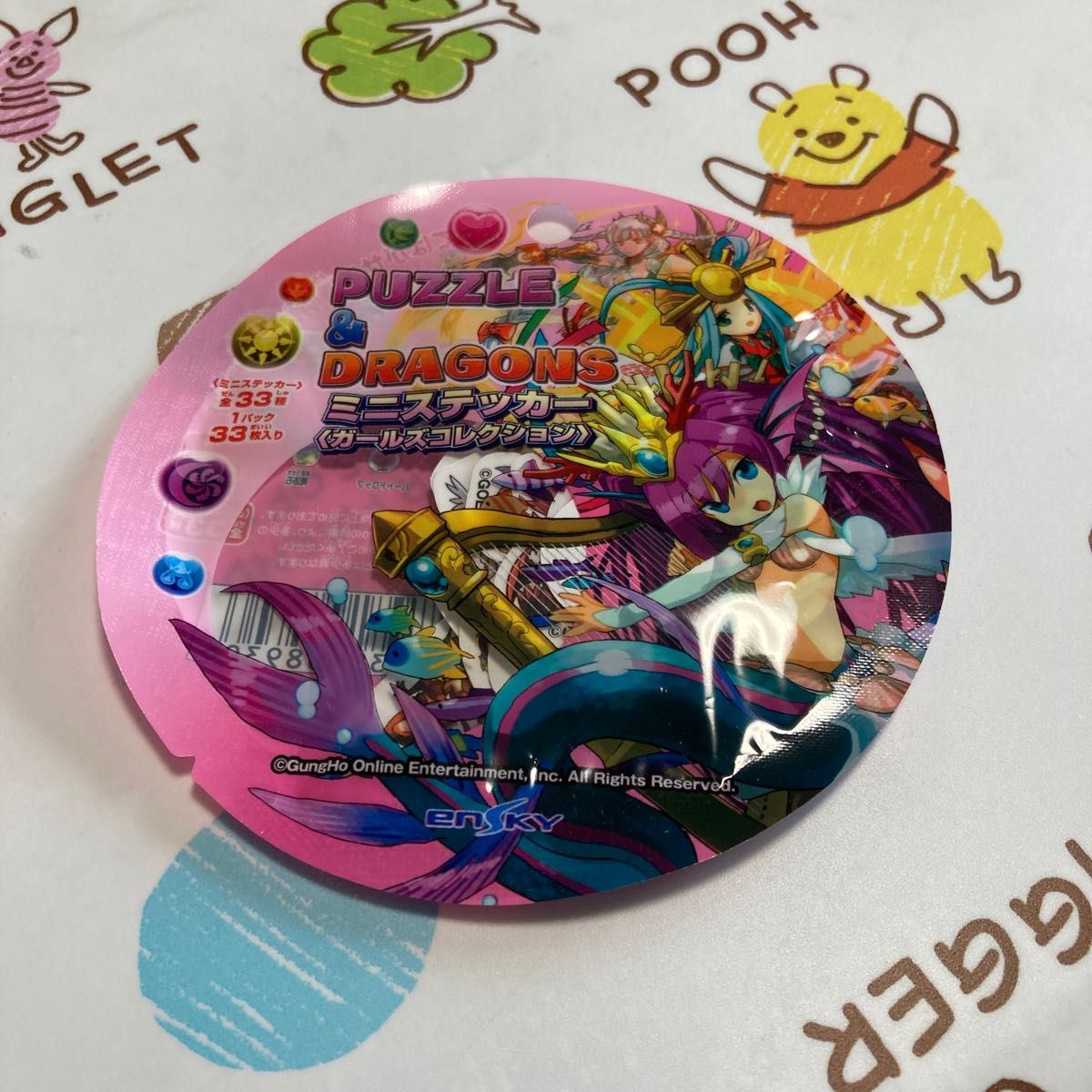 パズドラ Puzzle＆Dragons ミニステッカー ガールズコレクション