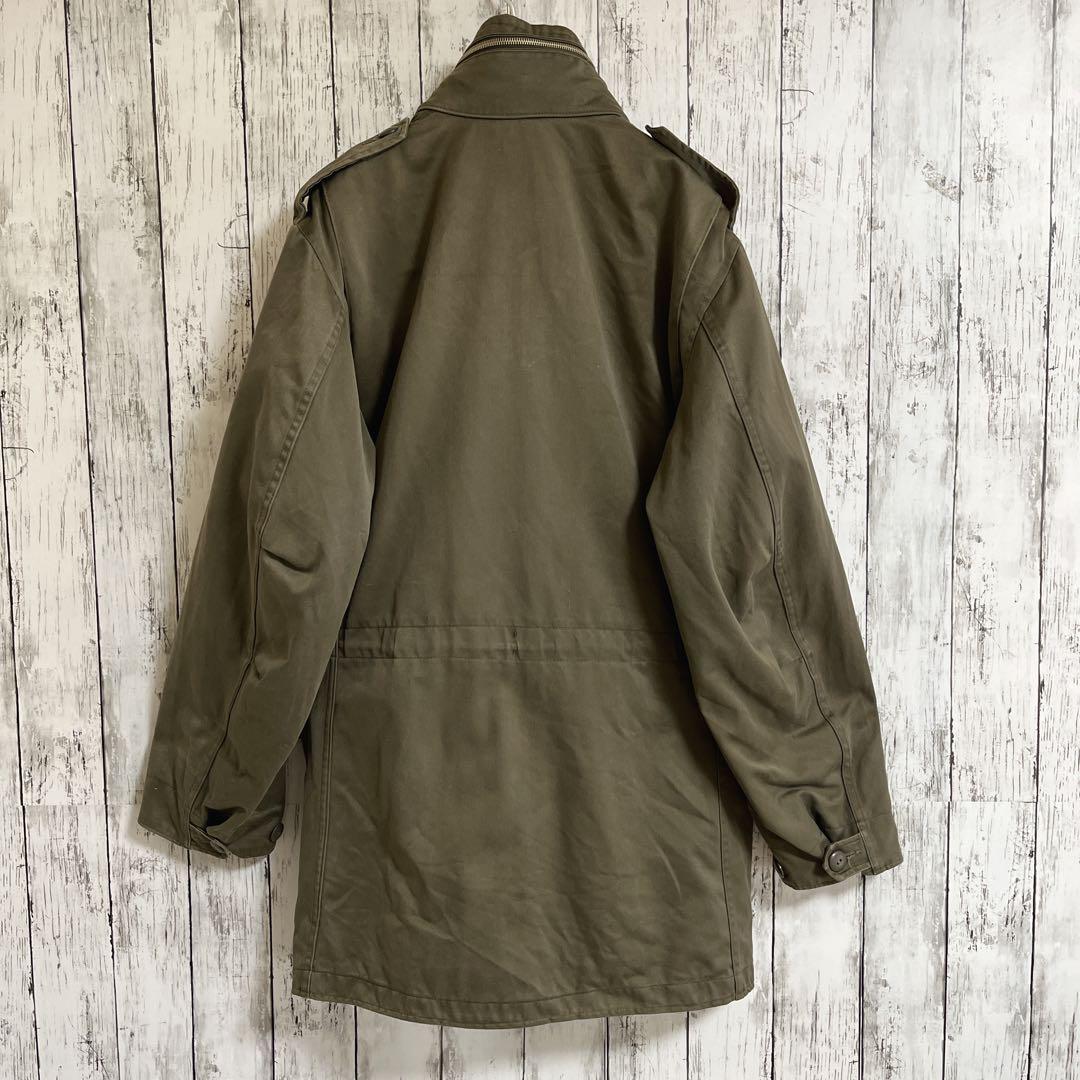 80's Austria Military オーストリア軍 M65 フィールドジャケット ミリタリー XL オリーブグリーン 80年代ヴィンテージ HTK2214