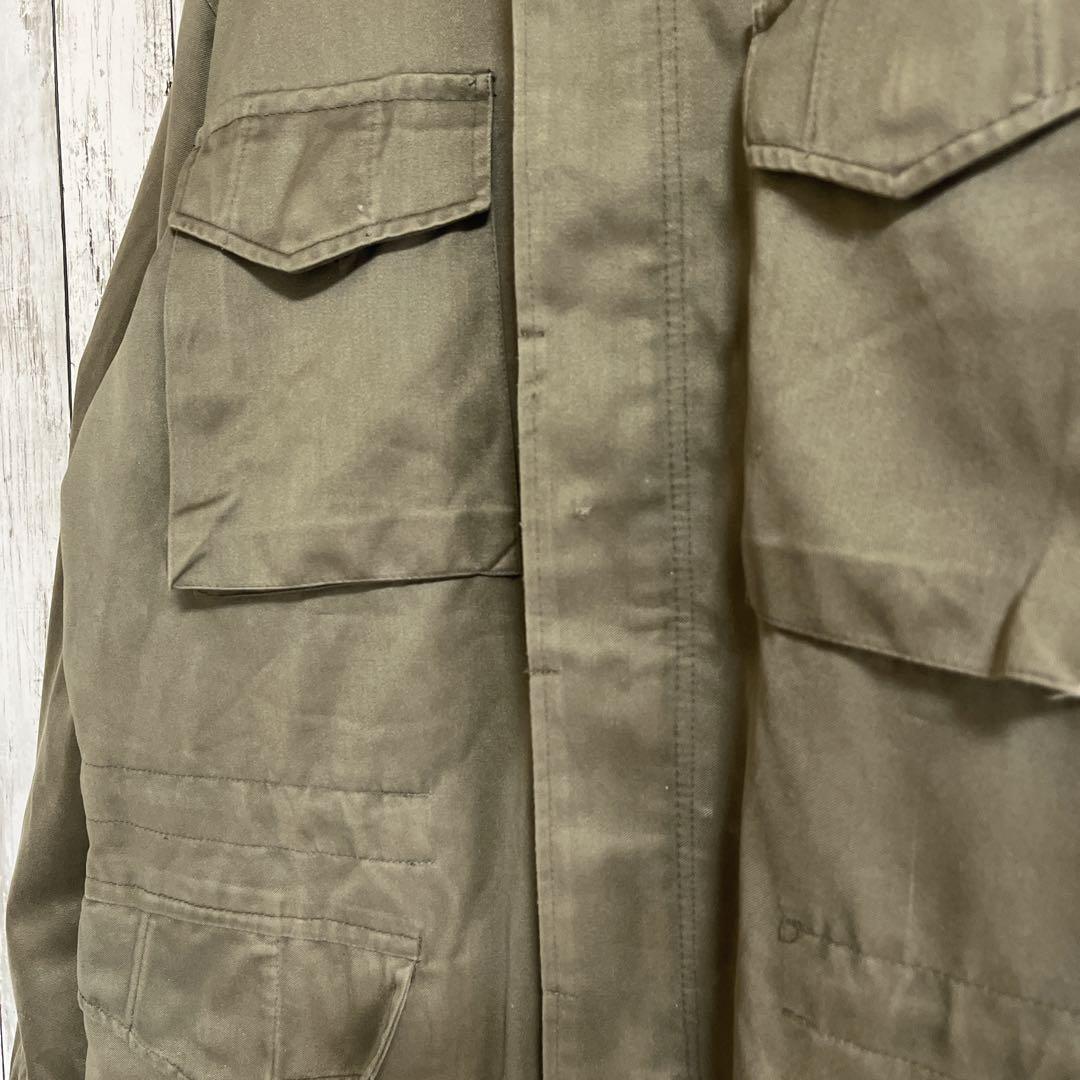 80's Austria Military オーストリア軍 M65 フィールドジャケット ミリタリー XL オリーブグリーン 80年代ヴィンテージ HTK2214
