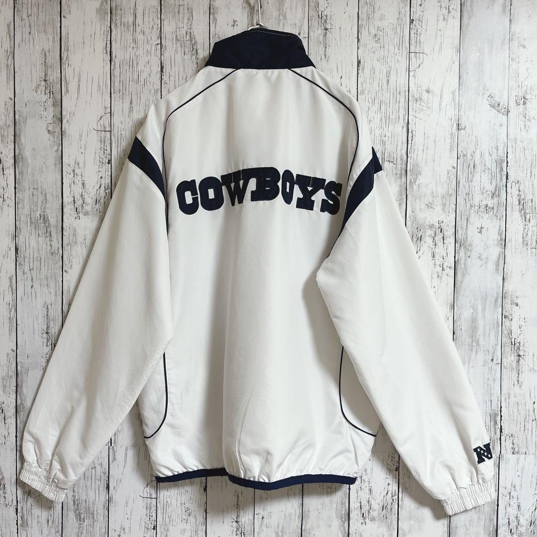NFL COWBOYS カウボーイズ ナイロンジャケット ハーフジップ NFL COWBOYS カウボーイズ ナイロンジャケット ハーフジップ