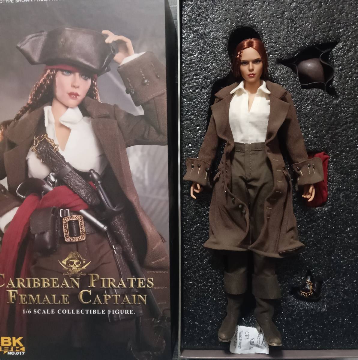 * new goods 1/6 woman action figure sea . Pirates BBK