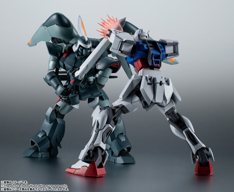 ★国内正規版 ROBOT魂 ZGMF-1017 ジン ver. A.N.I.M.E. ガンダムSEED★SEED FREEDOM ライジング イモータル METAL BUILD 超合金魂 ガンプラ_見本画像です。