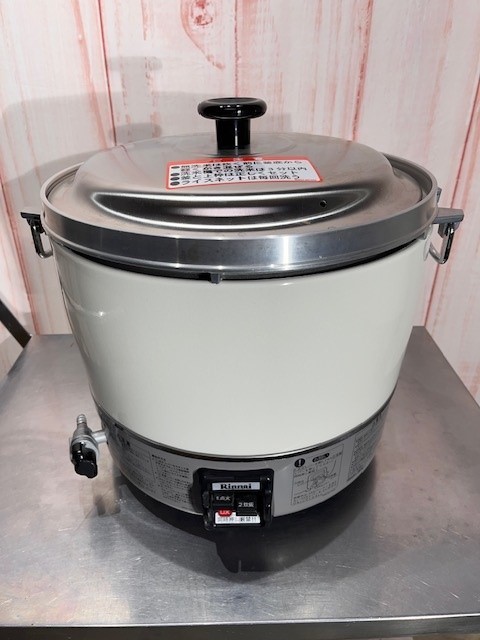 ☆岩手花巻発☆□品□ リンナイ 業務用 ガス炊飯器 LPガス 6L 3.3升