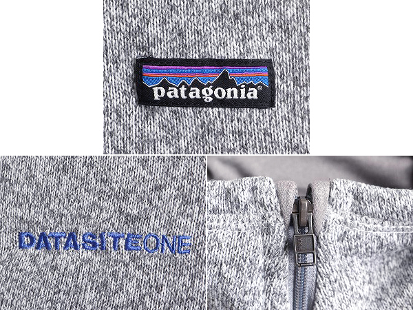 19年製 パタゴニア ベターセーター ベスト レディース M / 古着 Patagonia フリース ニット セーター 重ね着 フルジップ アウトドア 杢 灰_画像3