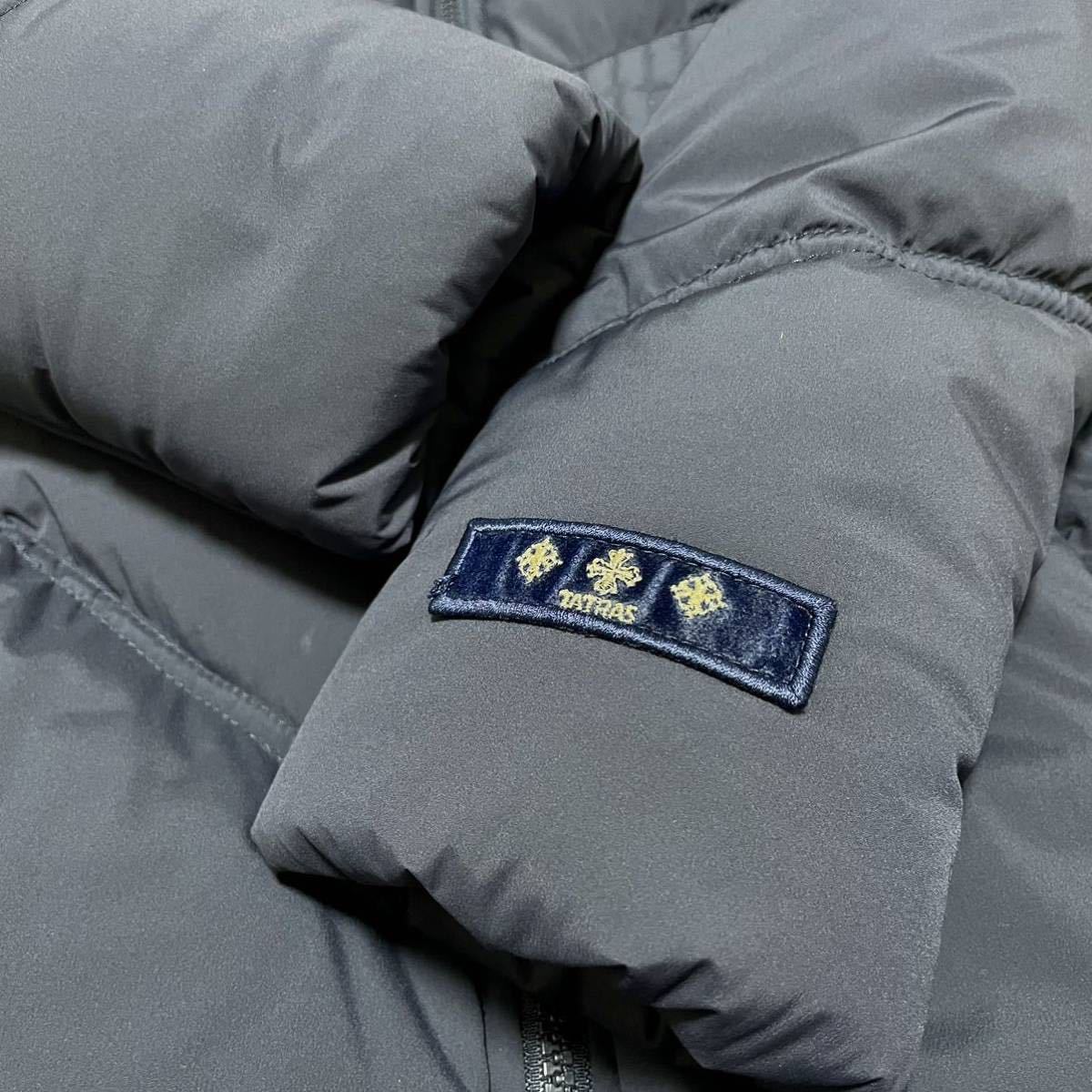 TATRAS タトラス ダウンコート ロング丈 Aライン ネイビー M TATRAS タトラス ダウンコート ロング丈 Aライン ネイビー M