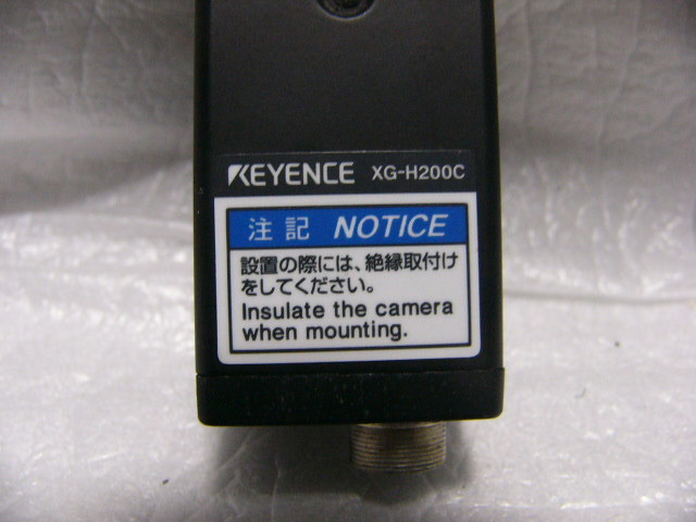 ★完動★ KEYENCE XG-H200C 200万画素カラー高速CCDカメラ