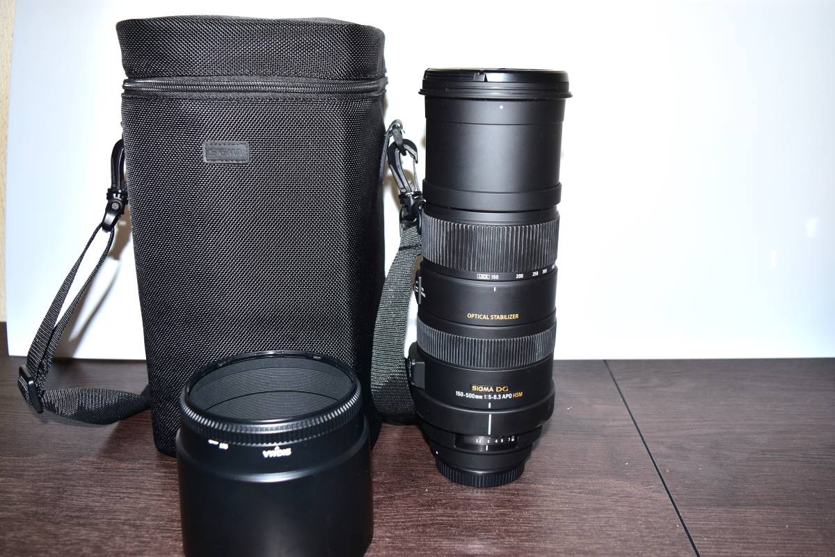 割引価格 1:5-6.3 150-500mm DG SIGMA APO STABILIZER OPTICAL HSM