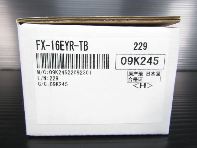 新品 三菱電機 FX-16EYR-TB シーケンサ MITSUBISHI_画像3