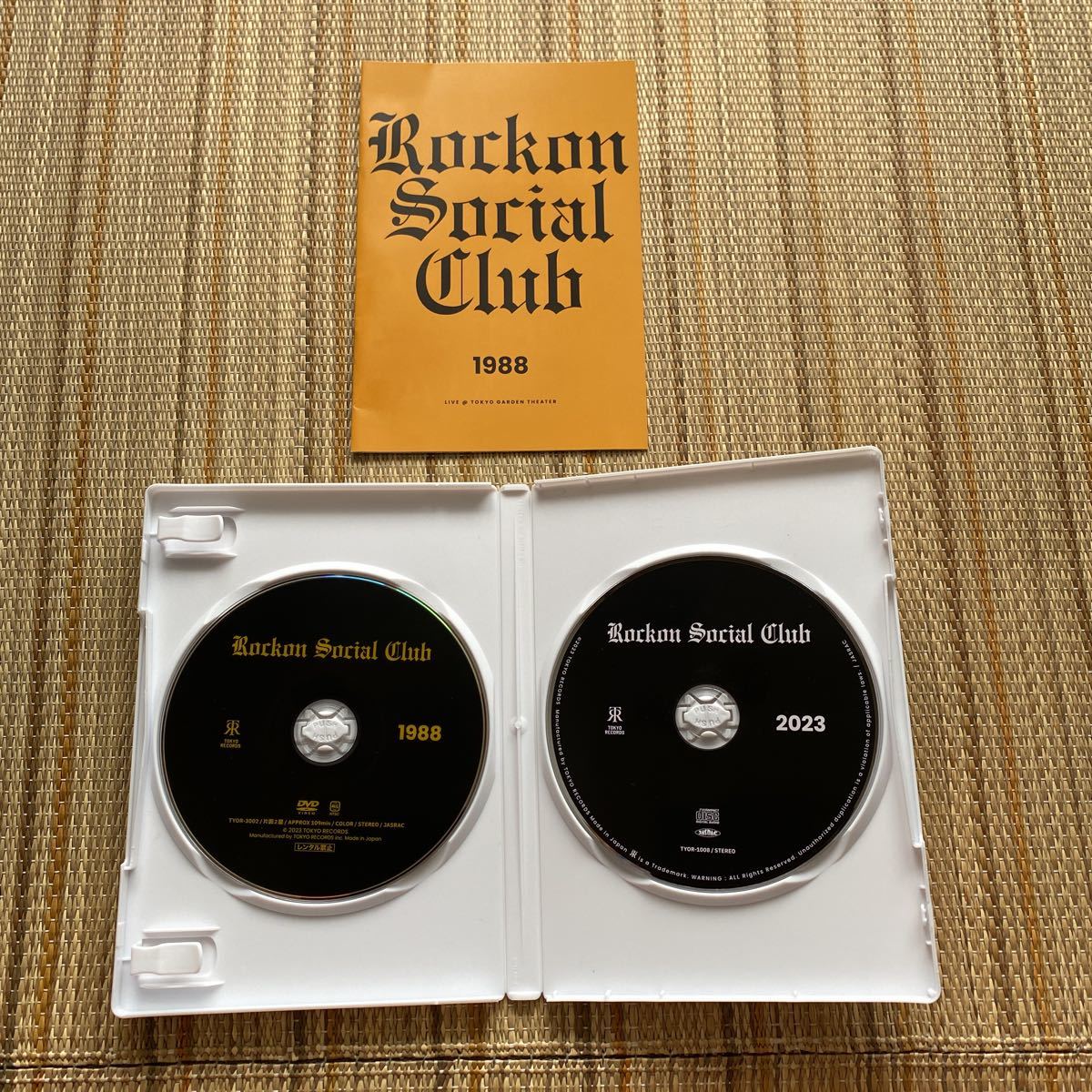 ROCKON SOCIAL CLUB 1988(DVD +CD)クリアファイル付き/ROCKON SOCIAL