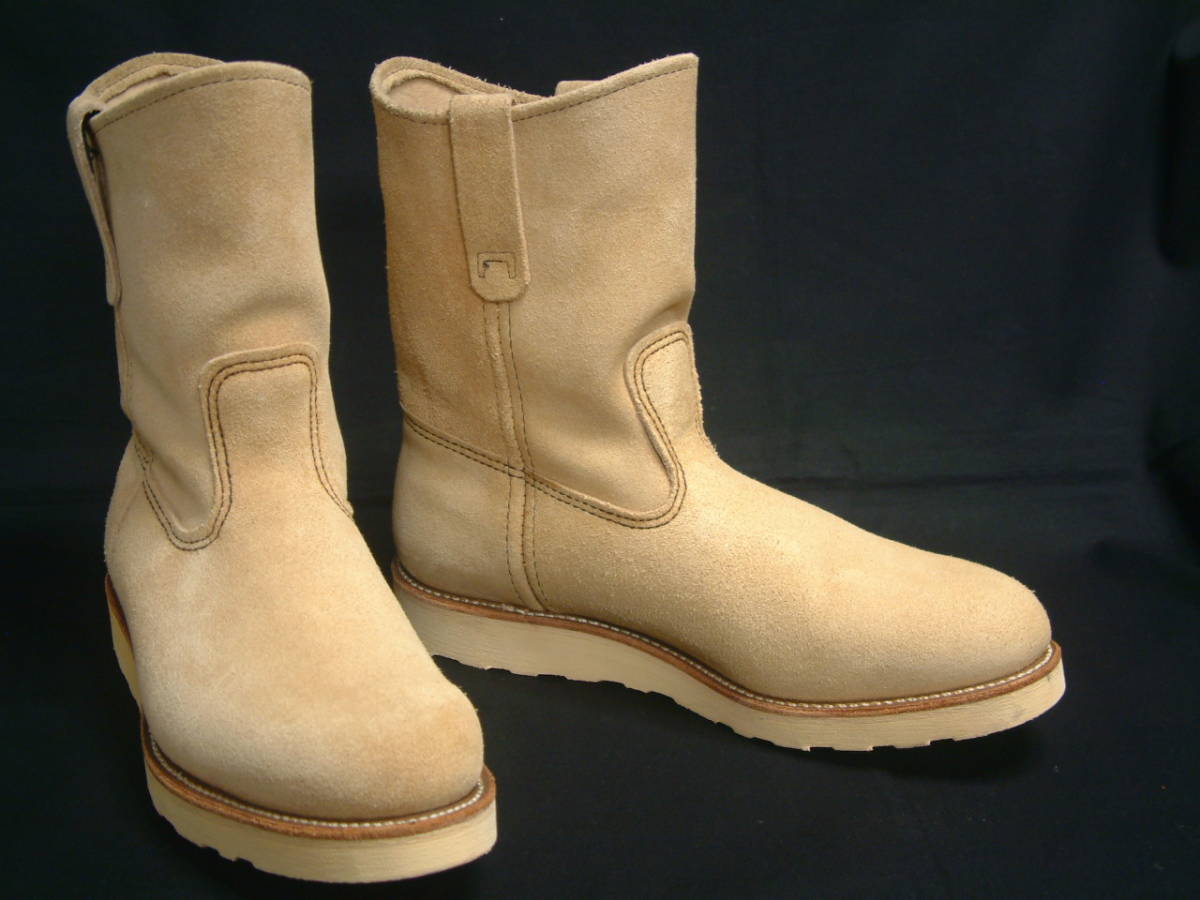 ●廃盤 9E 8168 9”PECOS Red Wing HAWTHORNE “ABILENE” ROUGHOUT レッドウイング スエード ペコス ブーツ Red Wing June 2008 _画像8