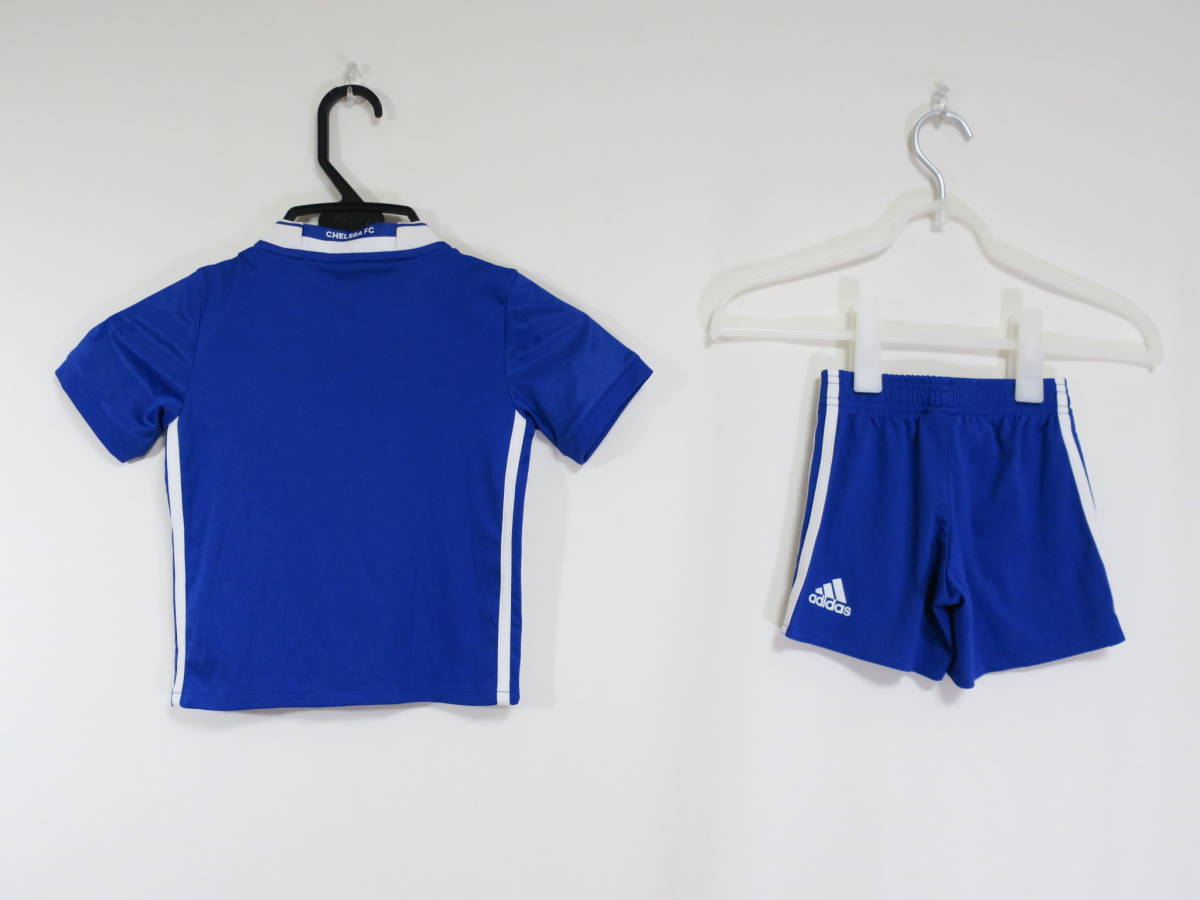 チェルシー 16-17 ホーム ユニフォーム 上下セット ジュニア 95cm アディダス ADIDAS CHELSEA サッカー シャツ ユニ キッズ ベビー服_画像2