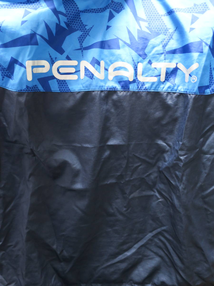  penalty PENALTY reverse side mesh training wear pi stereo top and bottom setup Junior 160cm soccer futsal navy Kids 