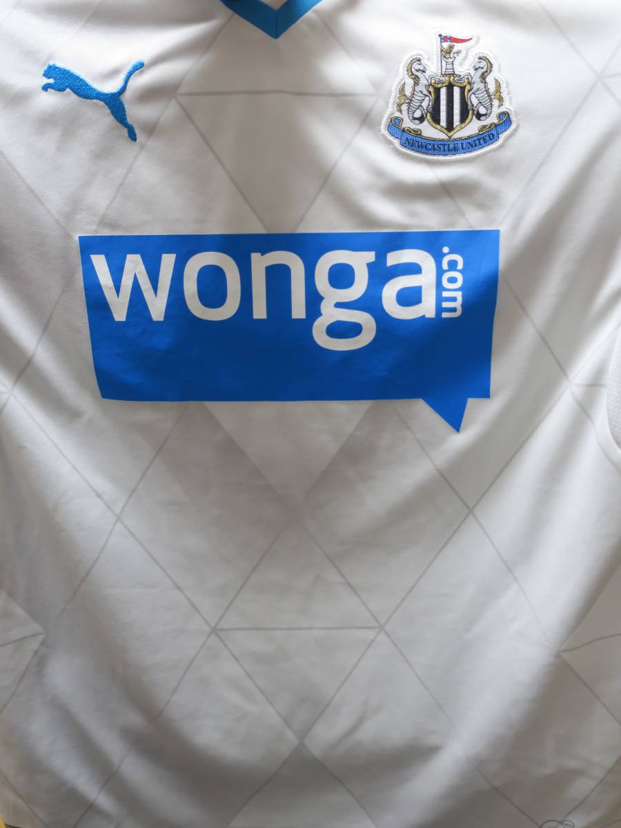 ニューカッスル 15-16 アウェイ ユニフォーム プーマ PUMA NEWCASTLE UNITED サッカー シャツ ニューキャッスル_画像6