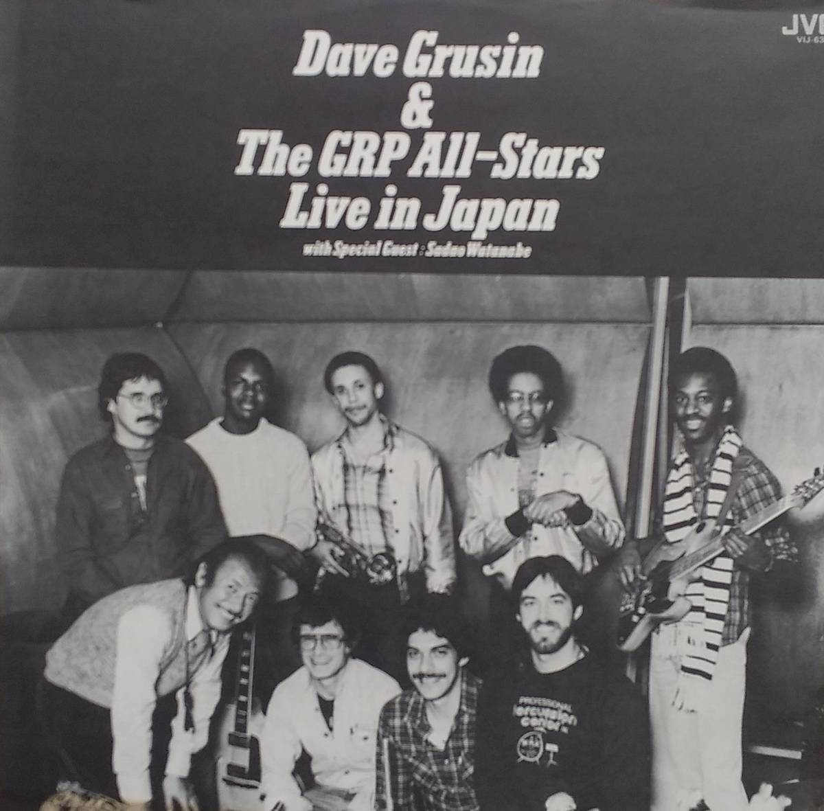 匿名・送料無料！　デイヴ・グルーシン/Dave Grusin　LP　「デイブ・グルーシン＆　ザGRPオールスター/ライヴ・イン・ジャパン」渡辺貞夫_画像3