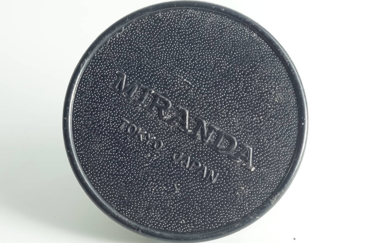 home-cap-F06★送料無料 良品★希少 Miranda ミランダ 約内径47.5ｍｍ レンズキャップ_画像1