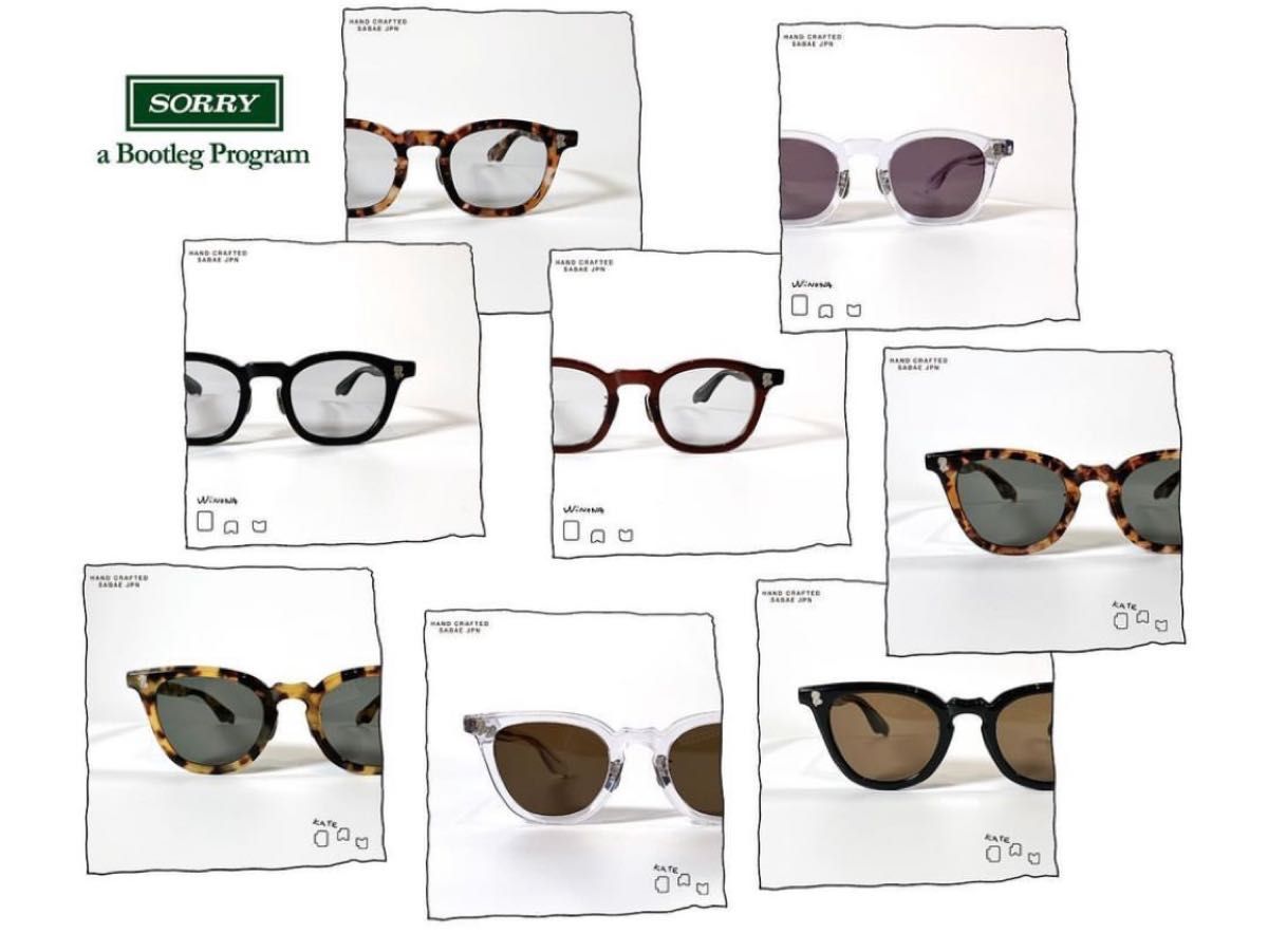 新品】 Sorry a bootleg program optical KATE サングラス 新品】 Sorry a bootleg program optical KATE サングラス