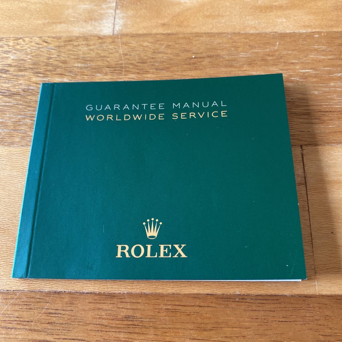 3407【希少必見】ロレックス ワールドワイドサービス冊子 ROLEX WORLDWIDE SERVICE_画像1