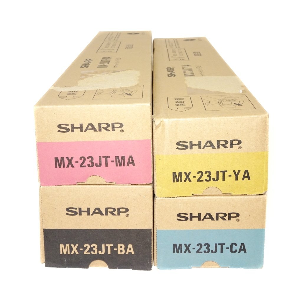 4色セット SHARP シャープ 純正トナー MX-23JT-BA/CA/MA/YA MX-3112FN用 NO.3362