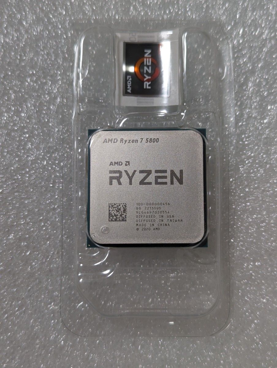 人気の販促アイテム AMD Ryzen 7 5800X バルク - PCパーツ