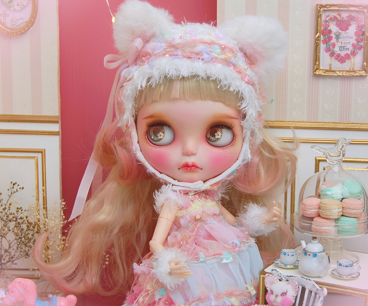 Lamurica◆◇定制Blythe◇◆粉彩棒棒糖    原文:Lamurica ◆◇ カスタムブライス ◇◆ Pastel lollipop