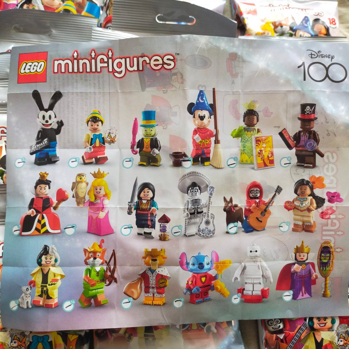 36　LEGO　ミニ　フィギュア ディズニー　フィグ 71038 BOX　販売