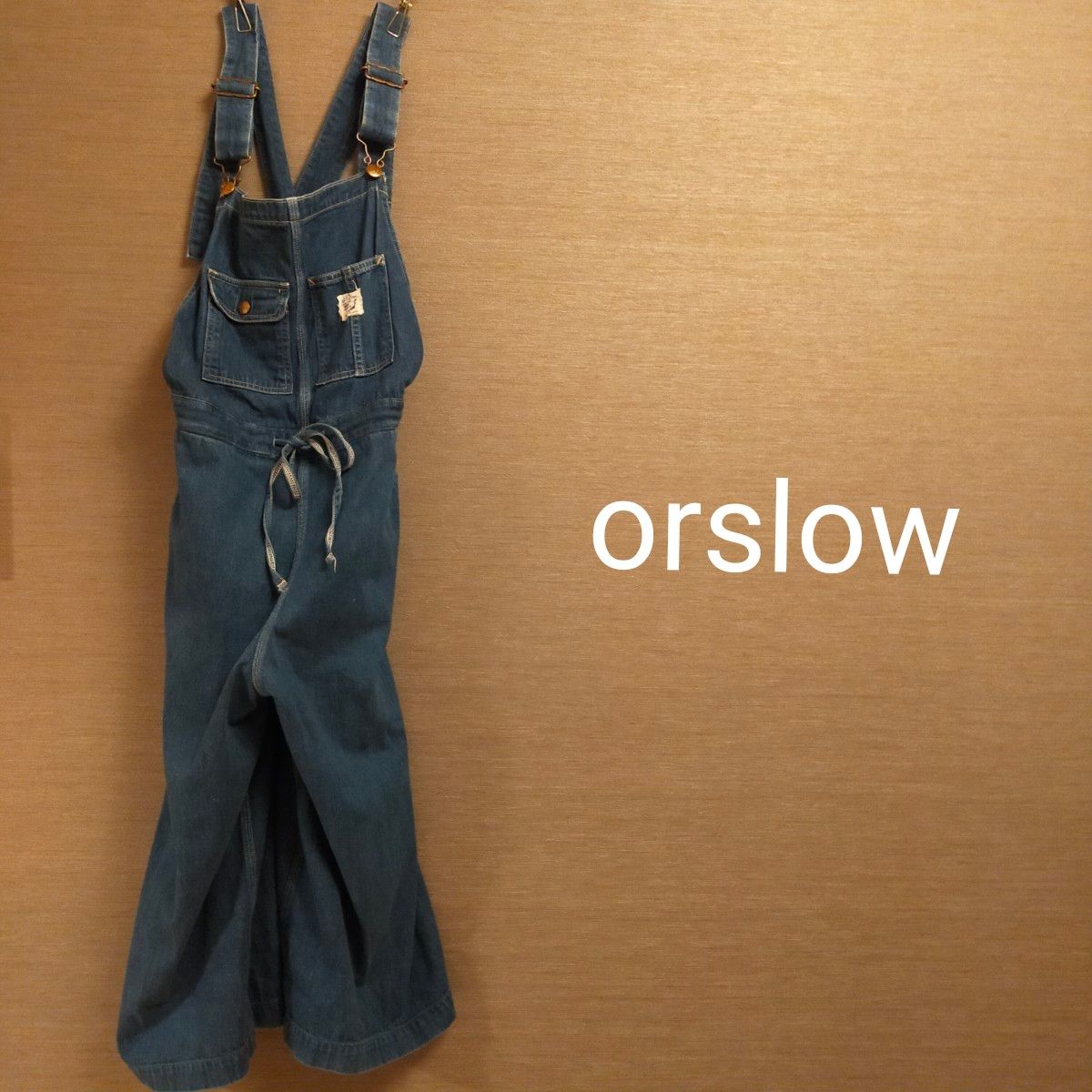 オアスロウ デニム サロペット パンツ オーバーオール XS orslow