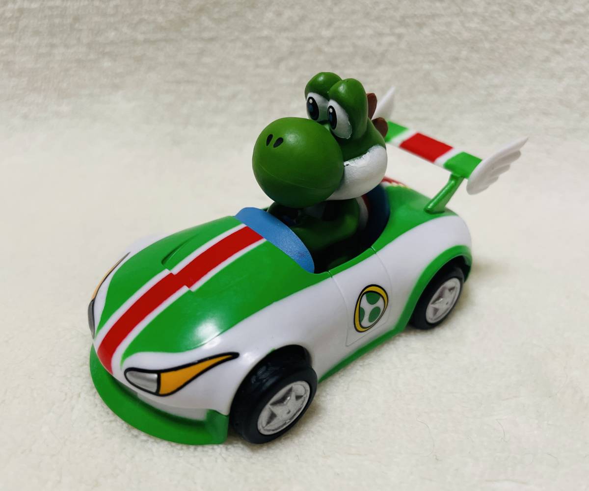 * super Mario pull-back машина yosi-* Mario Cart миникар эмблема фигурка 