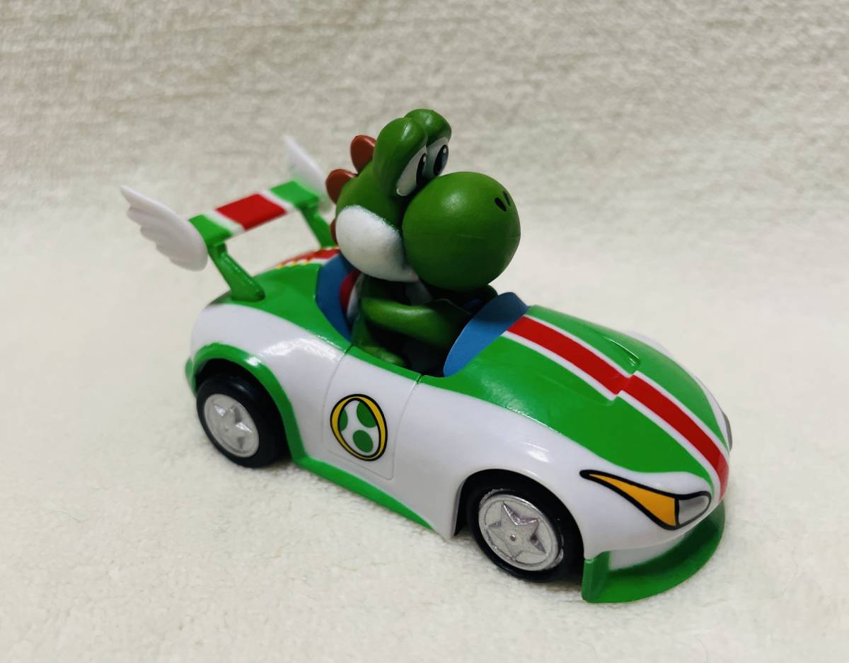 * super Mario pull-back машина yosi-* Mario Cart миникар эмблема фигурка 