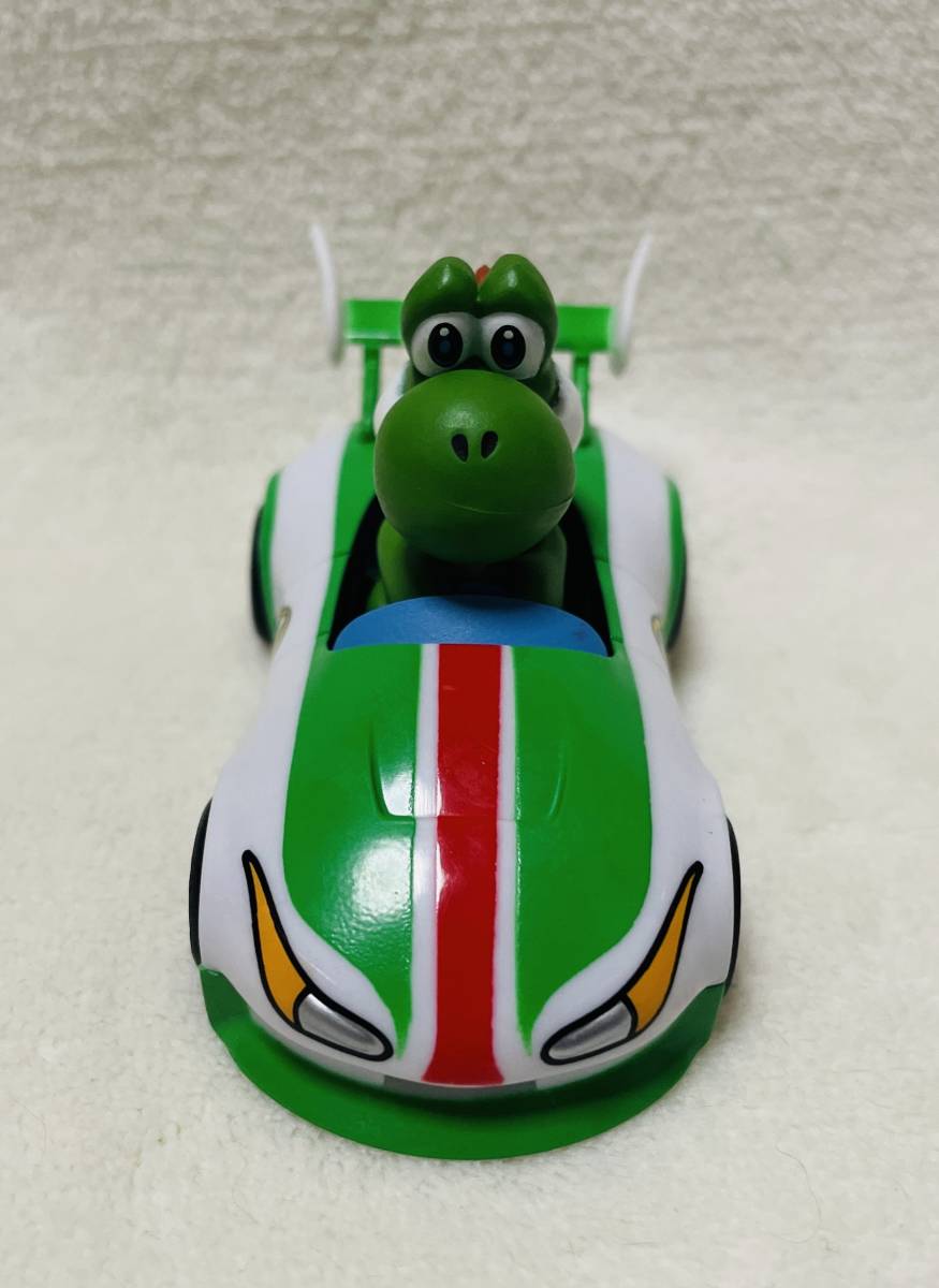 * super Mario pull-back car yosi-* Mario Cart minicar mascot figure 