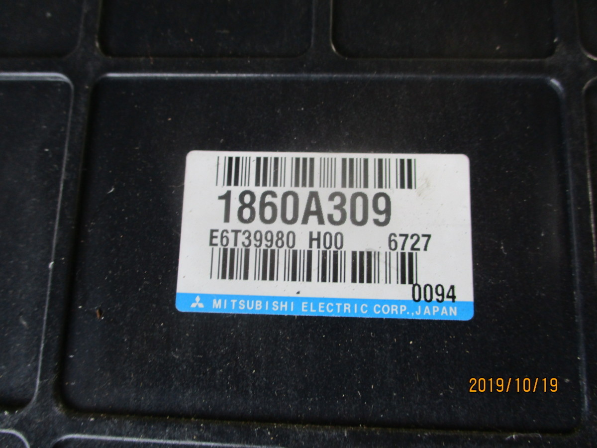 ek Wagon H81wV3G83 F4A11 computer 301001 factory inside muffler side *