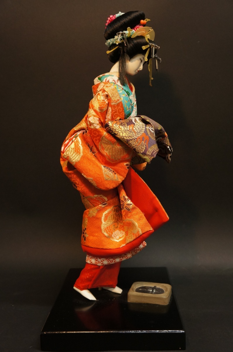 久助作 絵踏 藤佐人形隠れキリスタン日本人形着物人形美人人形日本代购 买对网